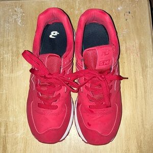 New Balance Red Sneakers.